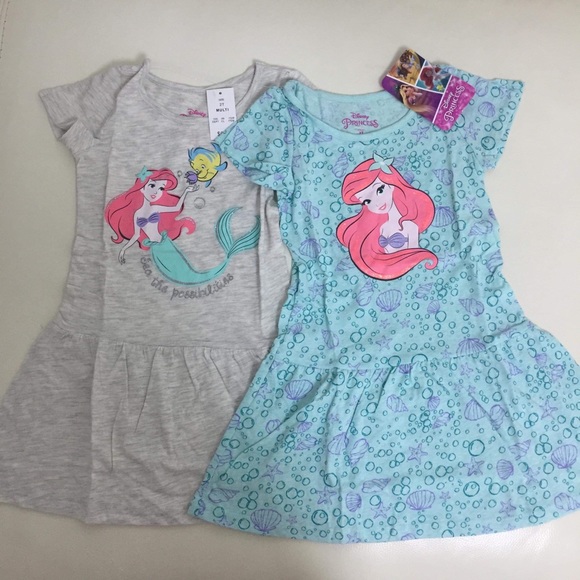Disney Other - Disney Ariel Cute Bundle Dresses